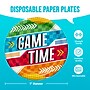 Say Hooray! Sport Spirit Game Time Multicolored Dessert Party Paper Plates, 7 inch, 32 ct. (DTC382560PLT)~#|#~5889D2A4-43E5-4E29-AEB9086F51A92AE4_sc7
