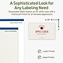 Avery Dissolvable Rectangle Multipurpose Labels, 5" x 8-1/8", Off-white, 20/Pack (94259)~#|#~588C2BC2-3652-4C74-9BD5E60155C76ED6_sc7