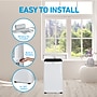 Coby 115-Volt 12,000 BTU (8,1500 BTU DOE) Portable Air Conditioner, with Remote, White (CBPAC815)~#|#~588D223D-89D9-4FC7-99464448F78DD1DB_sc7