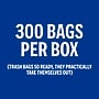 Perk™ 10 Gallon Kitchen Trash Bag, 24" x 24", High Density, 0.36 mil, Clear, 300 Bags/Box (PK56746)~#|#~588D74E3-EE0D-436E-A1CB169222C8C8C9_sc7