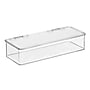 iDESIGN Medium Stackable Plastic Storage Bin, Clear (40263)~#|#~5896AD5A-6F9A-4EE5-8F1716A19A952303_sc7