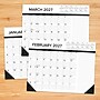 2027 Willow Creek B&W w/Lines 22" x 17" Monthly Desk Pad Calendar, Assorted Colors (66133)~#|#~589A4352-25ED-41DF-891185B41054ED4E_sc7