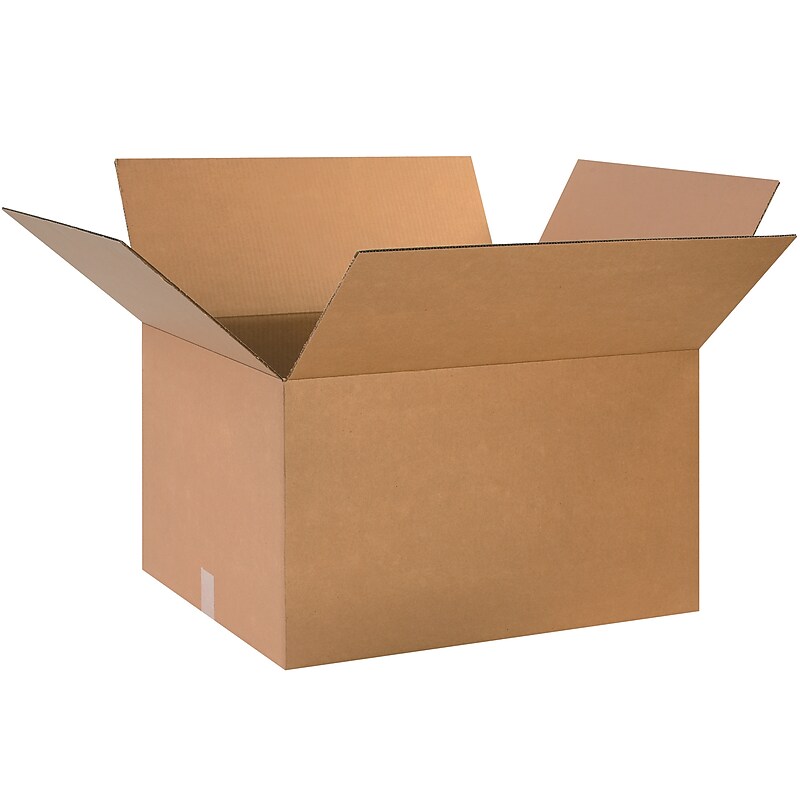 24" x 20" x 14" Shipping Boxes, 32 ECT, 10/Bundle (BS242014) image 1