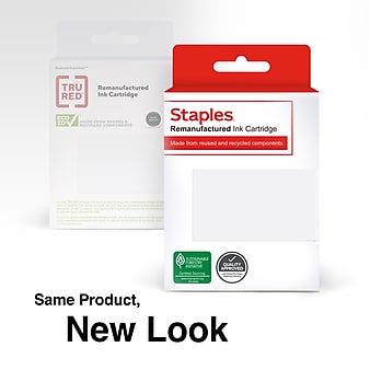 Staples Remanufactured Black Standard Yield Ink Cartridge Replacement for HP 10 (TRC4844A/STC4844A)