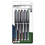 uniball Vision Elite BLX Rollerball Pens, Micro Point, 0.5mm, Assorted Ink, 5/Pack (1832410)~#|#~589F7F81-77E6-43BE-A362BB1238C5DC88_sc7