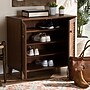 Baxton Studio Coolidge 4-Shelf Shoe Cabinet, Walnut (156-9387-HiT)~#|#~58A03B7F-8A45-4338-B3E9F2B1392589E1_sc7