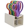 Westcott KleenEarth 5" Stainless Steel Kid's Scissors, Blunt Tip, Assorted Colors 6/Pack (00684)~#|#~58A69E1F-A3BB-4EB1-BCDE19AE0CDEE14D_sc7