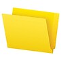 Pendaflex Recycled End Tab File Folder, Straight Cut, Letter Size, Yellow, 100/Box (H110DY)~#|#~58AAD556-CD53-43D0-A886E42E07CC6CD6_sc7