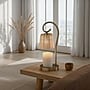 Simplee Adesso Perry Candlewarmer 14.5" Halogen Table Lamp, Antique Brass (SL1194-12)~#|#~58AEEE4E-BDC1-4EFB-808F6EE038247B83_sc7
