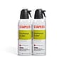 Staples®  Electronics Air Duster, 10 oz., 2/Pack (SPL10ENFR-2)~#|#~58B029C4-3237-4E1A-B5B3FF367A350CC4_sc7