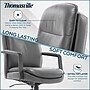 Thomasville Furniture Upton Ergonomic Bonded Leather Swivel Manager Chair, Gray (51421-GRY)~#|#~58B1D2F1-291F-447A-BA0759D8153E6729_sc7