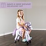 Happy Trails Ride On Unicorn, Purple/White (80-BF011)~#|#~58B4A6BB-E6CE-44E7-924661D5D83F25B4_sc7