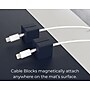 Function101 Desk Mat Pro + 2 Magnetic Cable Block Managers, 31" x 16", Navy (F101-DMPN2)~#|#~58BA8668-D0FF-4C3E-868BF811FCEF65BF_sc7