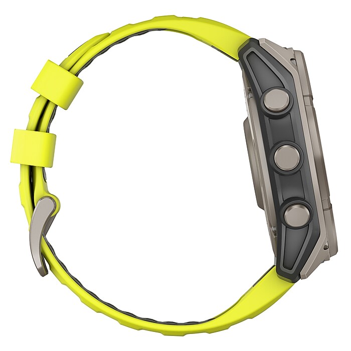 Garmin fenix 8 Multisport Sapphire Solar GPS Watch, 51-mm