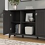 Bush Furniture Salinas Storage Cabinet with Doors, Vintage Black (SAS147VB-03)~#|#~58BCF42B-C987-402B-B7E06752CD13744E_sc7