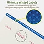 Avery Dissolvable Decorative Edge Multipurpose Labels, 2-3/8" x 8", Off-white, 75/Pack (94117)~#|#~58C26359-E346-4180-99646AD2B025569A_sc7