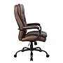 Boss LeatherPlus Faux Leather Executive Big & Tall Chair, 400 lb. Capacity, Bomber Brown (B991-BB)~#|#~58C2F714-177A-47D1-9A0E61A2823832B4_sc7