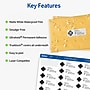 Avery Waterproof Laser Address Labels, 1" x 2-5/8", Matte White, 1,500 Labels/Box (5520)~#|#~58C62FE3-459A-40FF-ABC7617F509F39B6_sc7