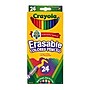Crayola Erasable Colored Pencil, Assorted Colors, 24/Box (68-4423)~#|#~58C8C45E-E12F-4ACB-97802C04AFCAAAB8_sc7