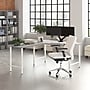 Bush Business Furniture Hustle 60"W L Shaped Computer Desk with Metal Legs, Platinum Gray (HUS003PG)~#|#~58D39B80-2749-4EBD-B2EB7FE6DE10C3E5_sc7