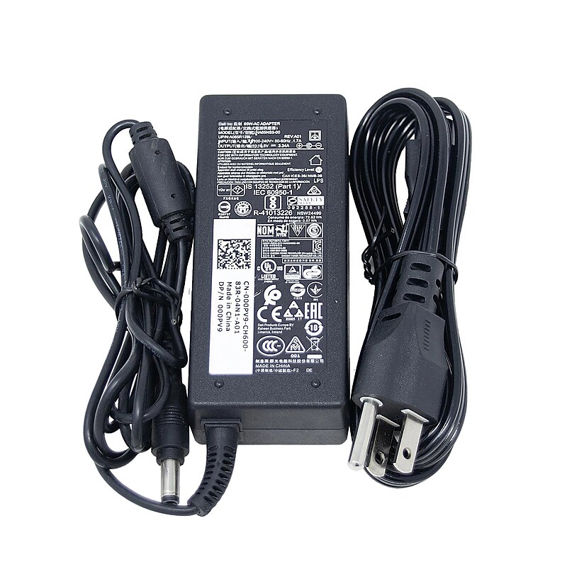 Dell 65W AC Power Adapter, Black (NY3GT) image 1