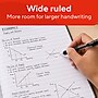 STAPLES Composition Notebook, 9.75” x 7.5”, Wide Ruled, 100 Sheets, Green Cover~#|#~58D576DB-8453-4169-8F00B00A74280E12_sc7