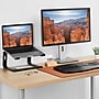 Staples TECH 11.2 x 10.2 Aluminum Laptop Stand, Black (ST62654)~#|#~58D84E4B-F2F4-49A4-B6F4BD43D02C3B1A_sc7