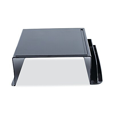 thumbnail image 2 of TRU RED Mesh Phone Stand & Organizer - 2-Pack Black Desktop Phone Holders With Storage Drawer 2 of 12