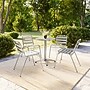 Flash Furniture Restaurant Patio Chair, Aluminum, 4 Pack (4TLH015)~#|#~58DB381A-1F67-4E76-91323337BC5449D2_sc7
