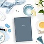2026 Blue Sky Solid Steel 8" x 5" Weekly & Monthly Personal Organizer, Plastic Cover, Blue (158003)~#|#~58DE366A-83E1-44FD-B8642C3ABAAAF00B_sc7