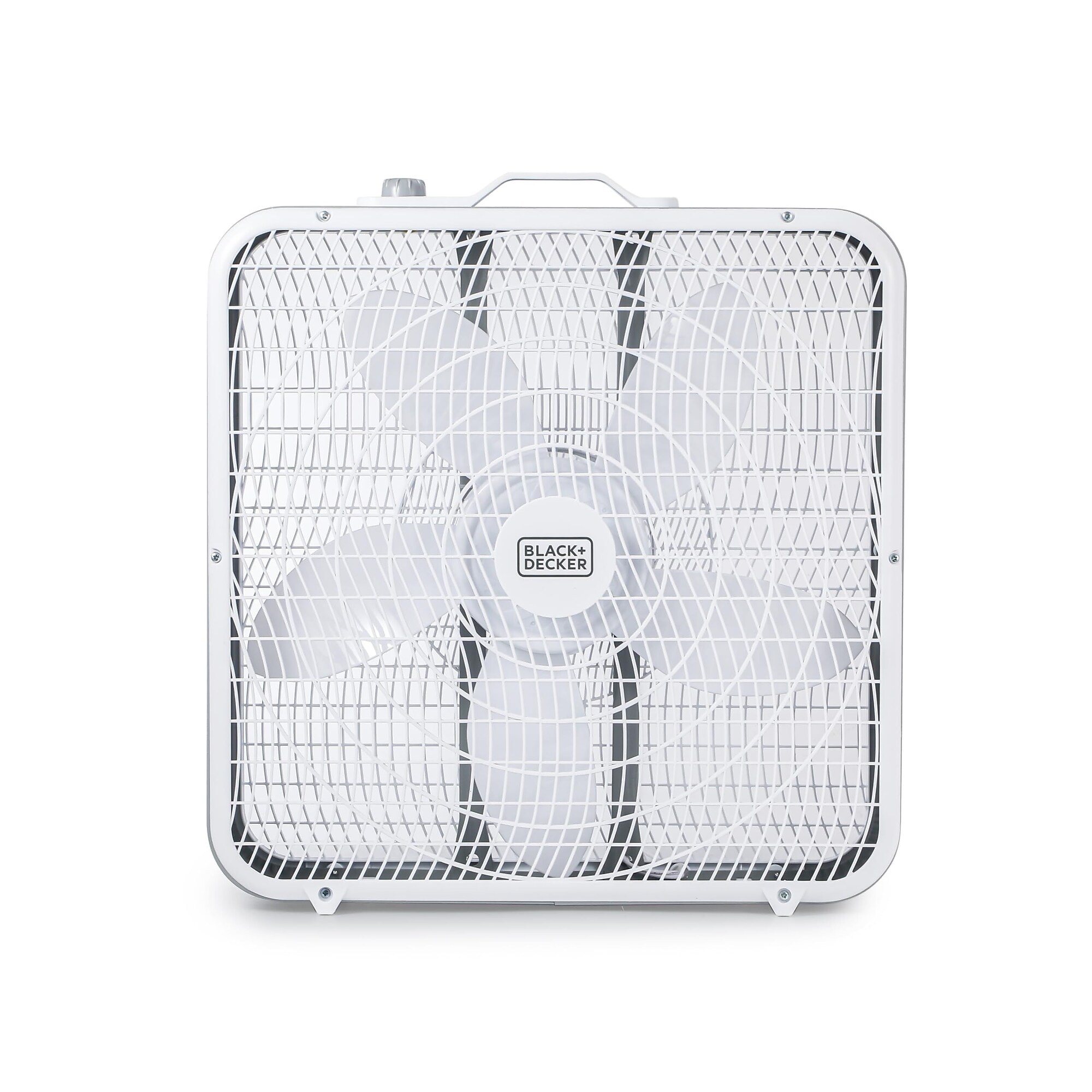 Black & Decker 20″ Box Fan, 3-Speed, White (BFB20SW) Sansujyuku sansujyuku.com