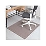 Anji Mountain Rug'd Luxor Carpet & Hard Floor Chair Mat, 36" x 48", Brown/Ivory (AMB9019)~#|#~58EE74C8-8EC7-451A-B856C07206059089_sc7
