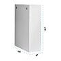 Viva Comfort Steel Medical Storage Cabinet with Dual Key Lock, 1.16 cu. ft. (999-06-RED)~#|#~58F19E21-3F2A-45BB-9EDBACEB9F23C087_sc7