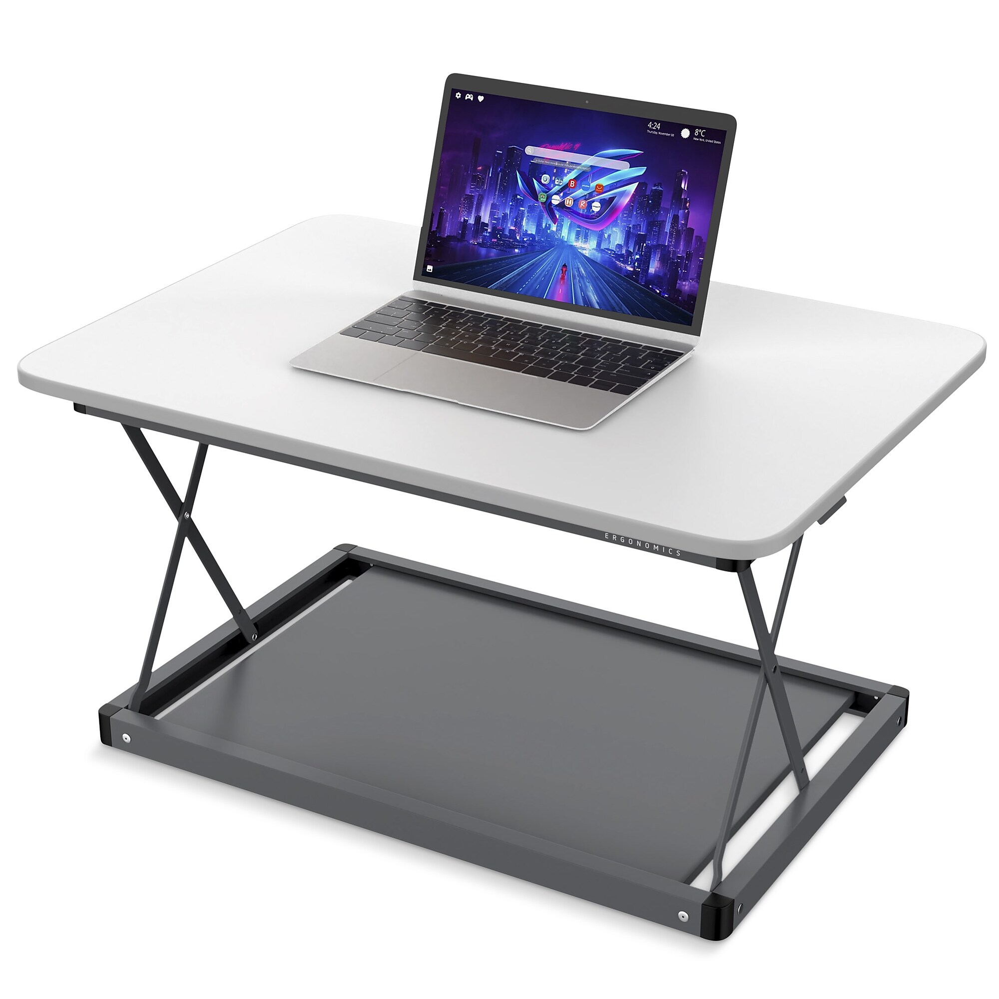 Uncaged Ergonomics CHANGEdesk Mini Adjustable Riser, Laminate Wood (CDMM-W) Sansujyuku sansujyuku.com