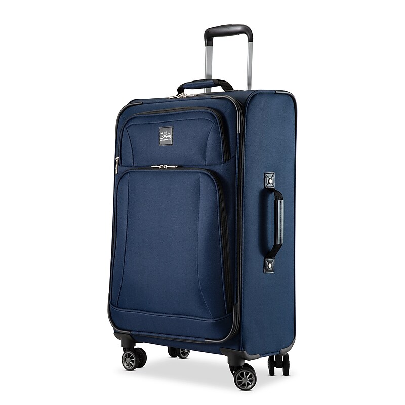 Skyway Luggage Epic 24" Suitcase, 8-Wheeled Spinner, Surf Blue (450-24"472-4VP) image 1