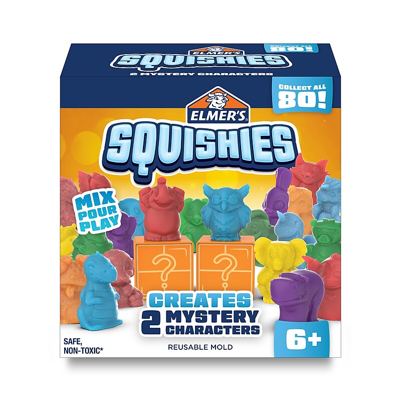 Elmer's Squishies Kids' Activity Kit, 12 Pieces/Pack (2176574) image 1