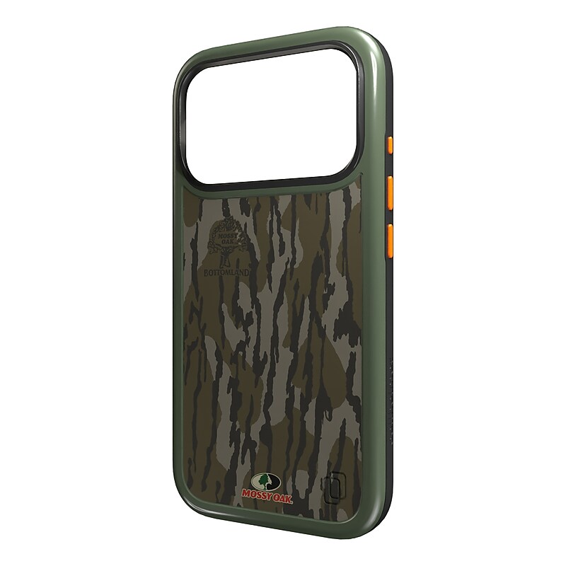 cellhelmet Fortitude MagSafe Phone Case for Apple iPhone 17 Pro, Mossy Oak Bottomlands (CF-122-MO) image 1