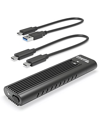 USB-C NVMe Enclosure with Integrated Heatsink - Thumbnail 2