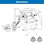 Mount-It! Adjustable Counterbalance Laptop Arm for 16" Laptops, Black (MI-1765LT)~#|#~58FB289A-9BF5-406A-B4A97B2A6750B415_sc7
