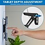 Mount-It! Adjustable Universal Anti-Theft iPad Tablet Wall Mount, 9.7" to 13", Black (MI-3882BLK)~#|#~58FCC00A-7605-4F25-9F5B94B1D2169EED_sc7