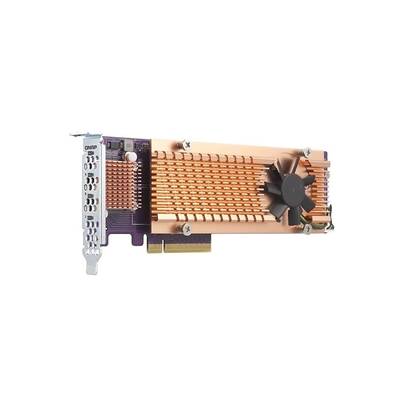QNAP QM2-4P-384 M.2 to PCI Express Adapter (QM2-4P-384) image 1