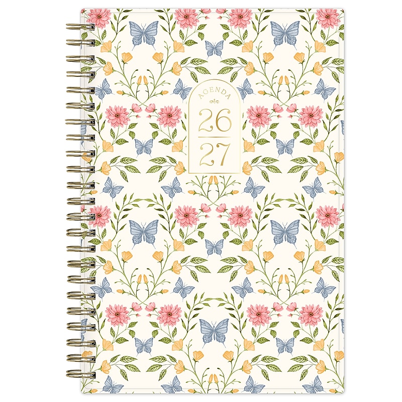 2026-2027 Blue Sky Moyer 5" x 8" Academic Weekly & Monthly Planner, Plastic Cover (157576) image 1