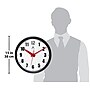 Infinity Instruments 15" Impact Commercial Analog Wall Clock, Black~#|#~591C8FA5-22ED-4C13-95AC8F80833D7A8E_sc7