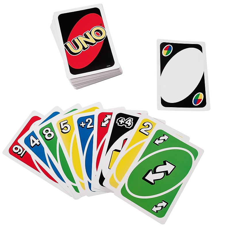 Mattel ​Giant UNO Family Card Game , 2/Pack (GPJ46) image 1