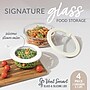 bentgo Signature Leak-Proof Containers, 2/Set (BGSIGLPK6-WS)~#|#~592104FC-6774-4E59-A65F3C31485AC190_sc7