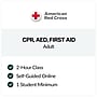 American Red Cross Online First Aid, CPR & AED Training Refresher Course, 1 Student (ARCAFACPRAEDOL)~#|#~59213405-5F96-4AC6-82FB7AA2010B253E_sc7