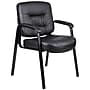 Boss Office Products LeatherPlus Guest Chair, Black (B7509)~#|#~5921B852-7418-4F20-BB97E9FFA1547AB4_sc7