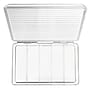 iDESIGN Small Stackable Plastic Storage Bin, Clear (40067)~#|#~592612D6-CF5C-470F-8AFF013C906B1ED1_sc7