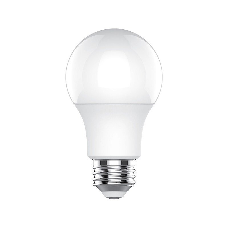 GE 8.5 Watt Soft White LED General-Purpose Bulb, 4/Pack (93131063) image 1