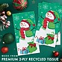 Say Hooray! Frosty Friends Paper Plates and Guest Towels Kit, Multicolored, 48/Pack (DTC9390E2H)~#|#~592C05B5-9726-4E4D-96FAF1AC304977D1_sc7